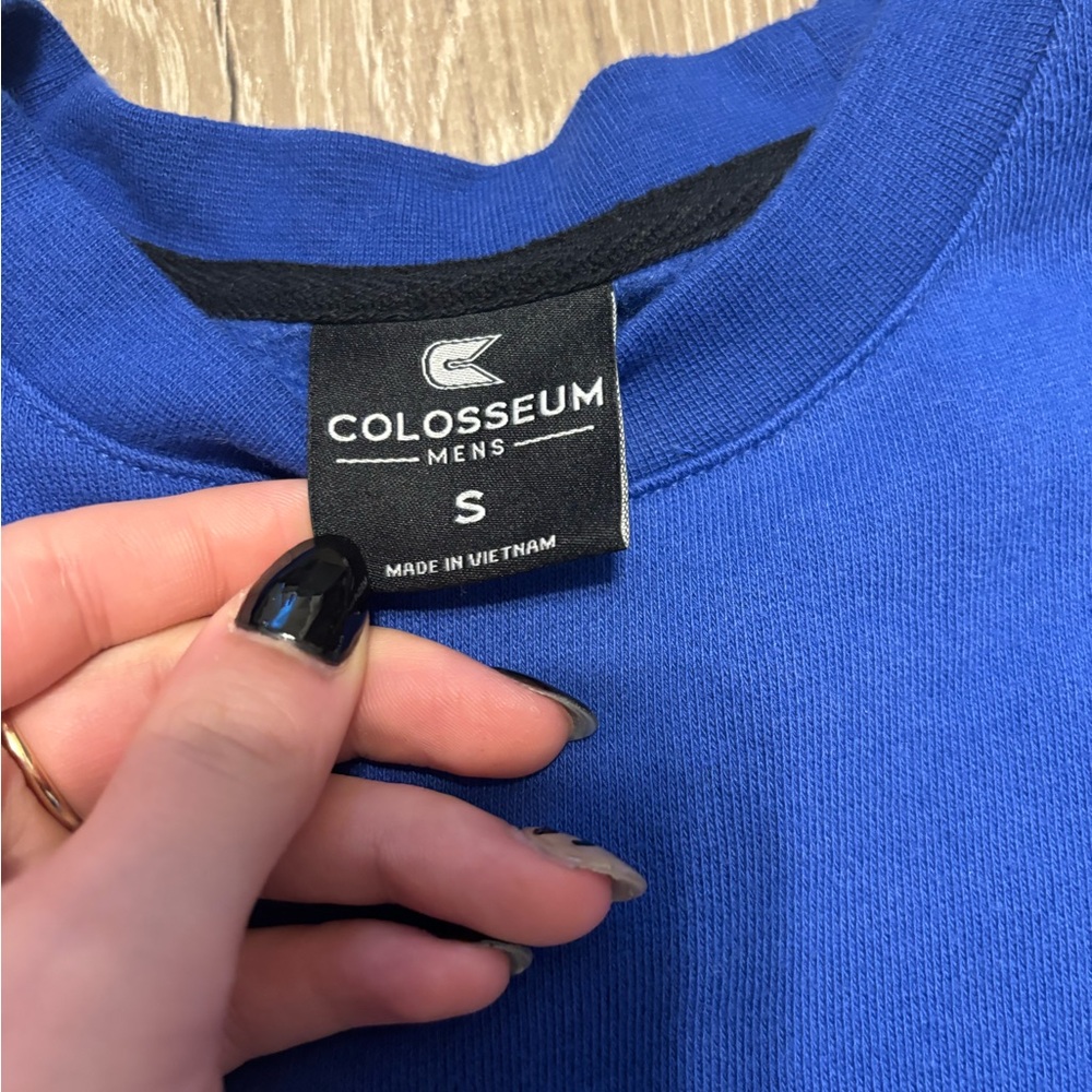 Colosseum Blue Grand Valley State Crewneck Sweater - Picture 2 of 2